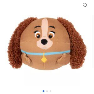 NWT- Disney Lady Crinkle Squeaker Plush Dog Toy